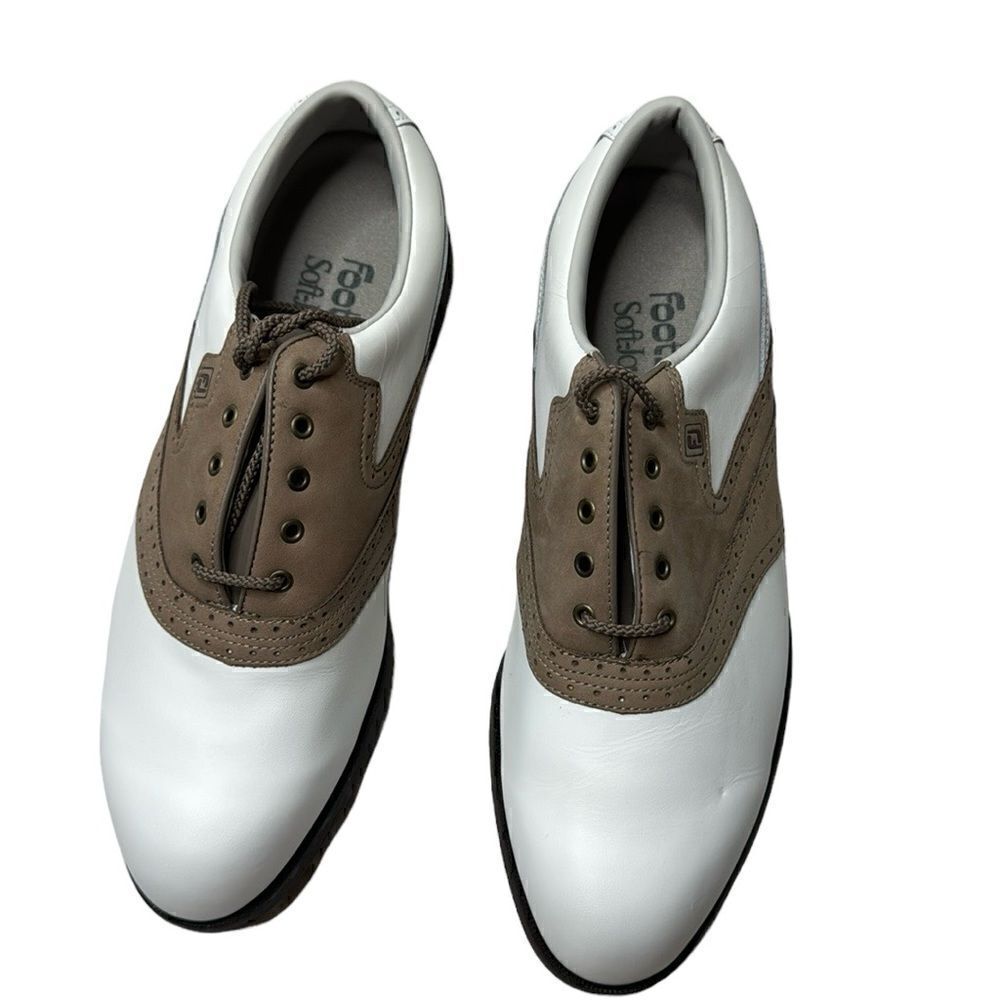 Foot-Joy Men’s Leather Golf Shoes. Size 10 W. New In Box.